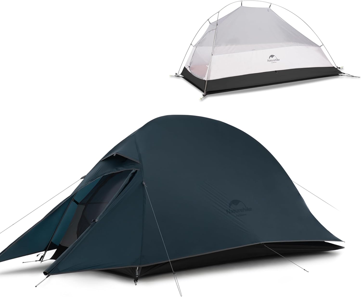 Naturehike Cloud-up Ultraligero 1 Persona Tienda de campaa Impermeable Doble Capa Camping Tienda de campaa