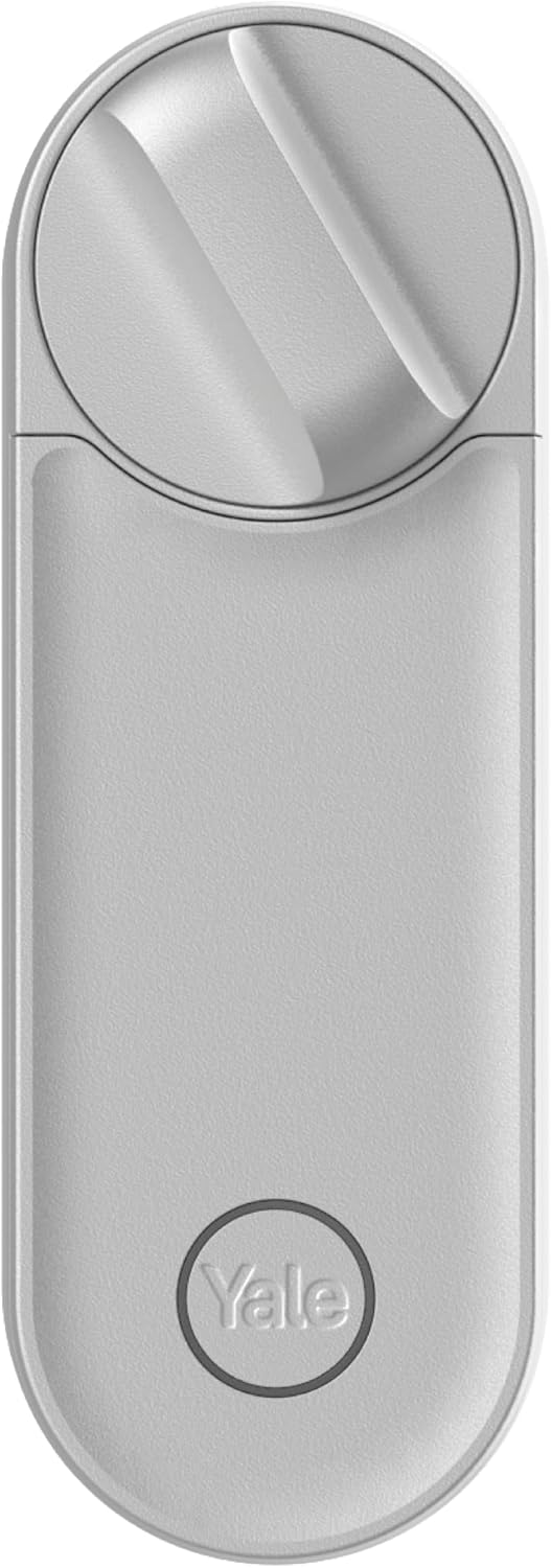 Yale Linus Smart Lock L2 - Plata - 05/103210/SI - Acceso sin llave - Instalacin DIY - Bloqueo/Desbloqueo remoto - Teclas virtuales - Alertas en tiempo real