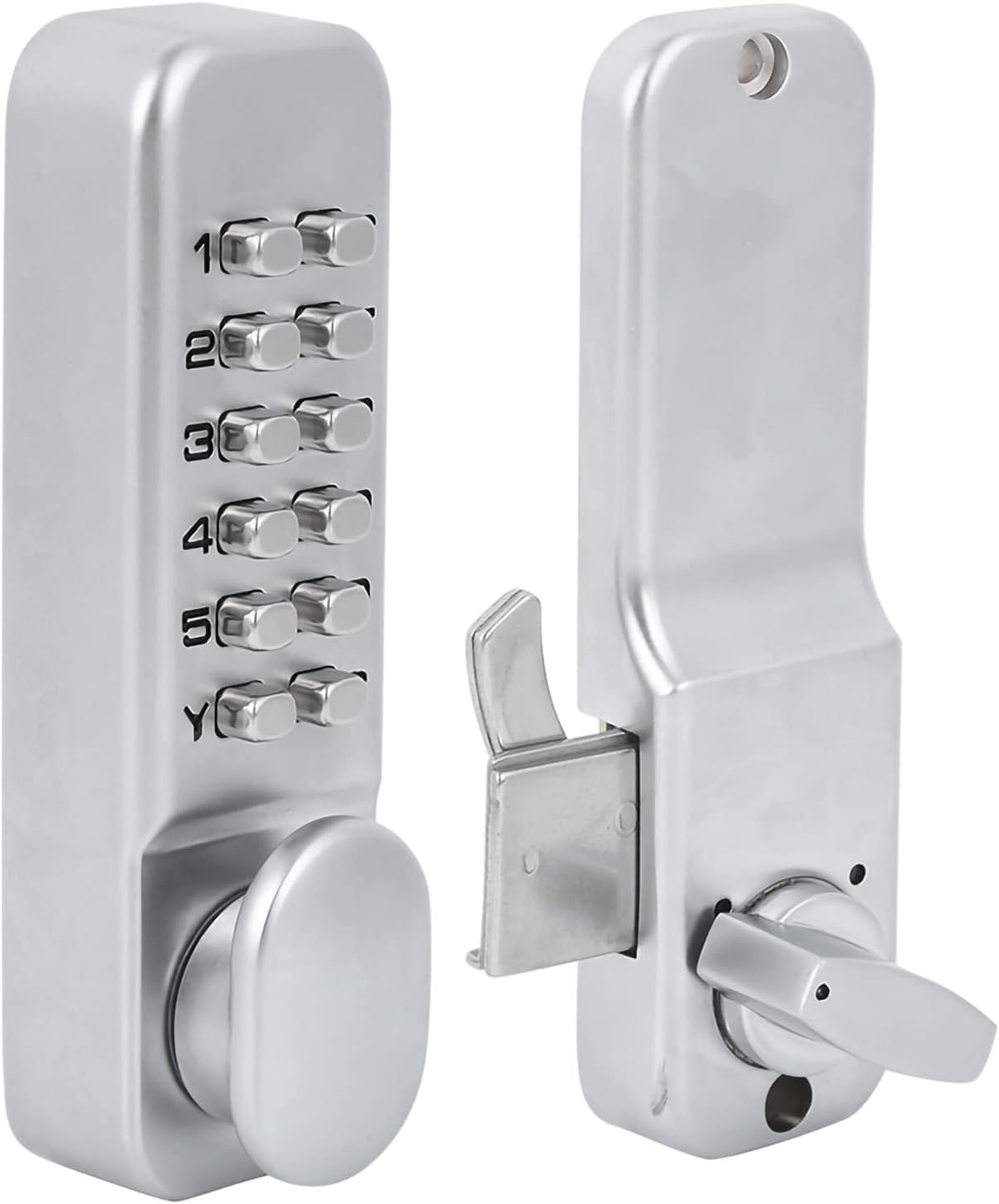 Sliding Smart Lock G 1 11 Digits Mechanical Combination Lock Sliding Door Keyless Access for Kitchen Office Balcony