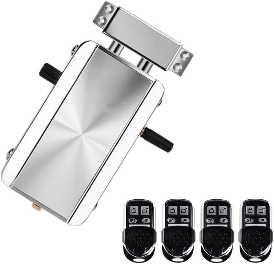 Irishom Electronic Door Lock Wireless Locks with Remote Control,Smart Door Lock