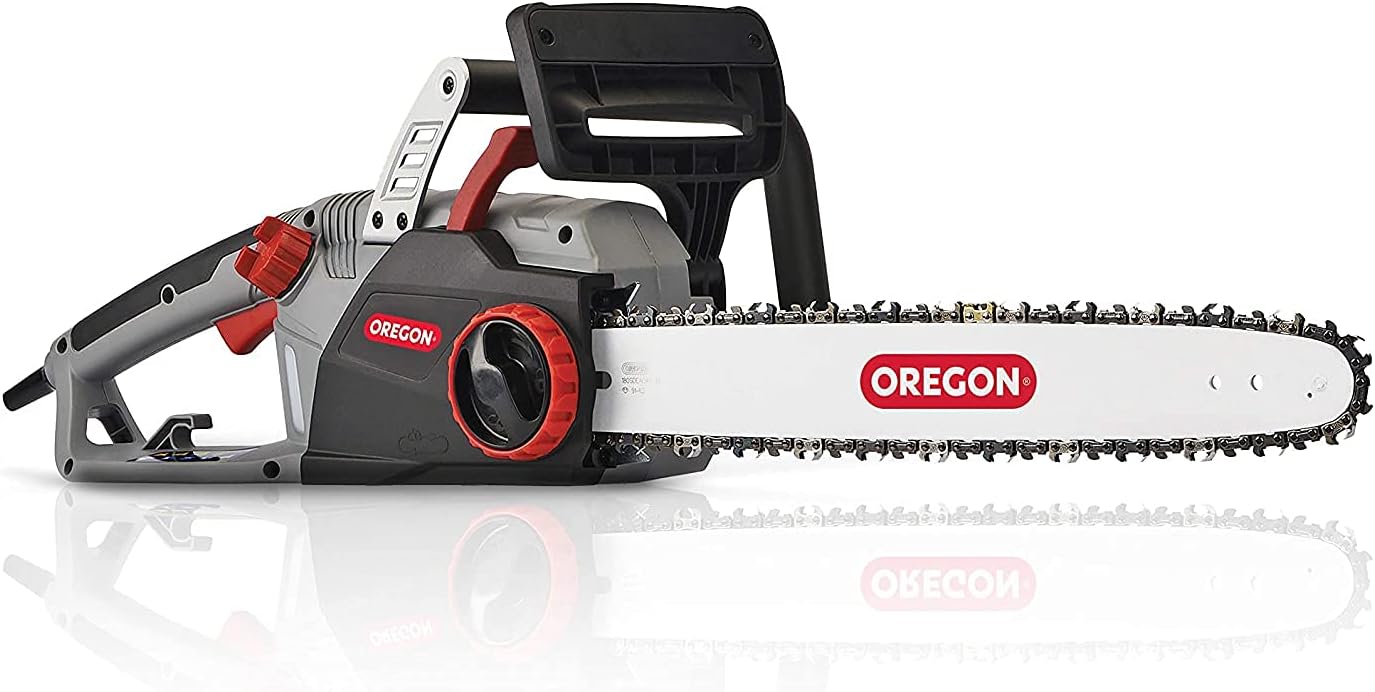 Oregon CS1500 Motosierra Elctrica con Cable y Sistema de Autoafilado, 2400 W, 230V, Barra de 45 cm, 3 Aos de Garanta