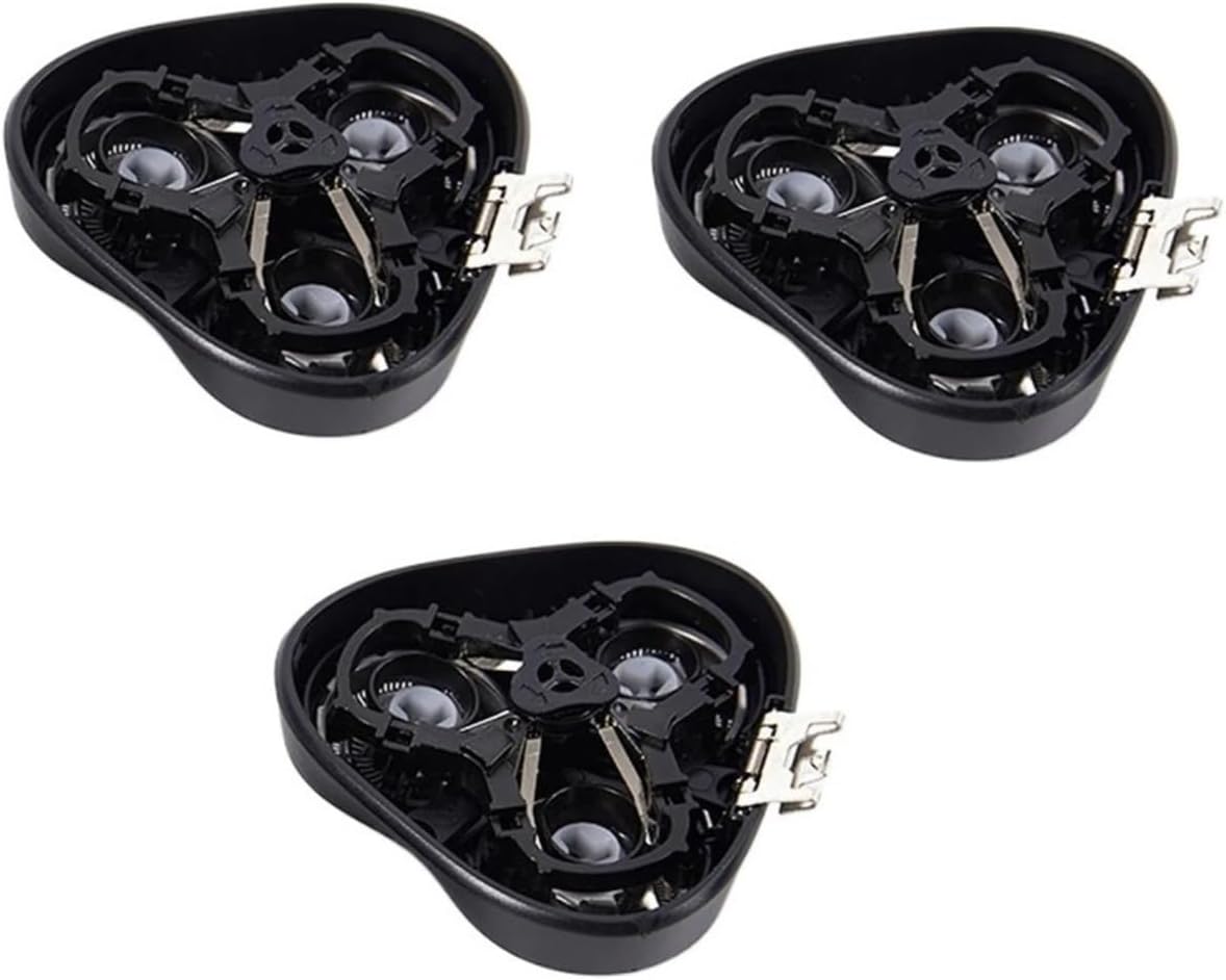 Cabezal De Repuesto For Afeitadora, Compatible Con FS366, 367, 368 Y 389, Cabezal De Cuchilla De Afeitar Elctrica Giratoria Emergente For Hombre.(3pcs)