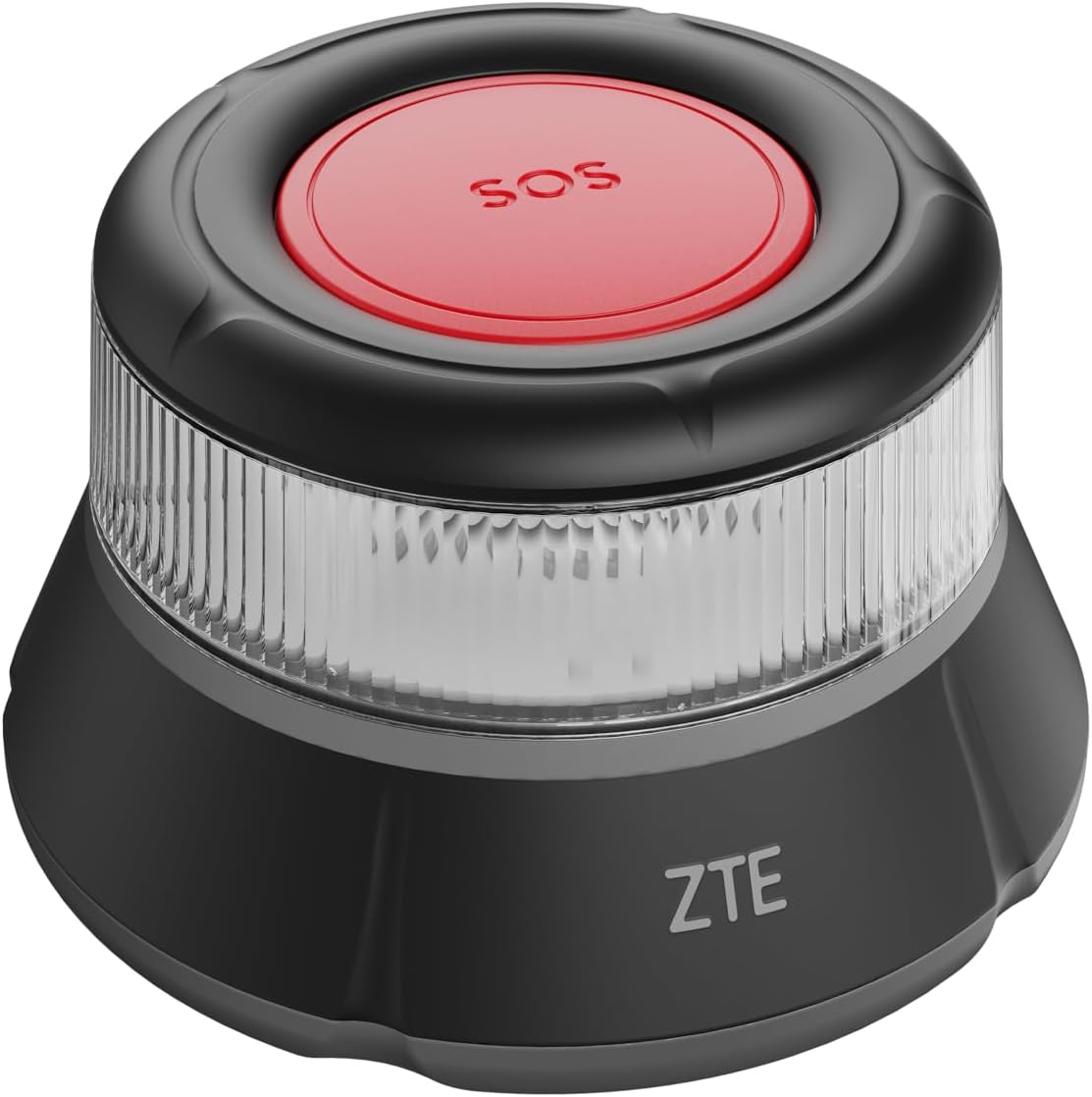 ZTE E1 Beacon V16 Approved and Connected to DGT, Emergency Light 360, Waterproof IP54, Geolocation 3.0, Battery 9V, Magnetic Fixation