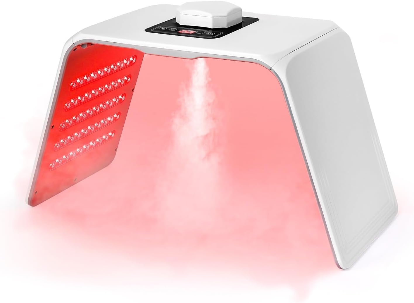 Red Light Therapy for Face, Red Light Therapy Lamp for Face and Body, LED Light Therapy Machine with Mist Function, Home and Salon Use