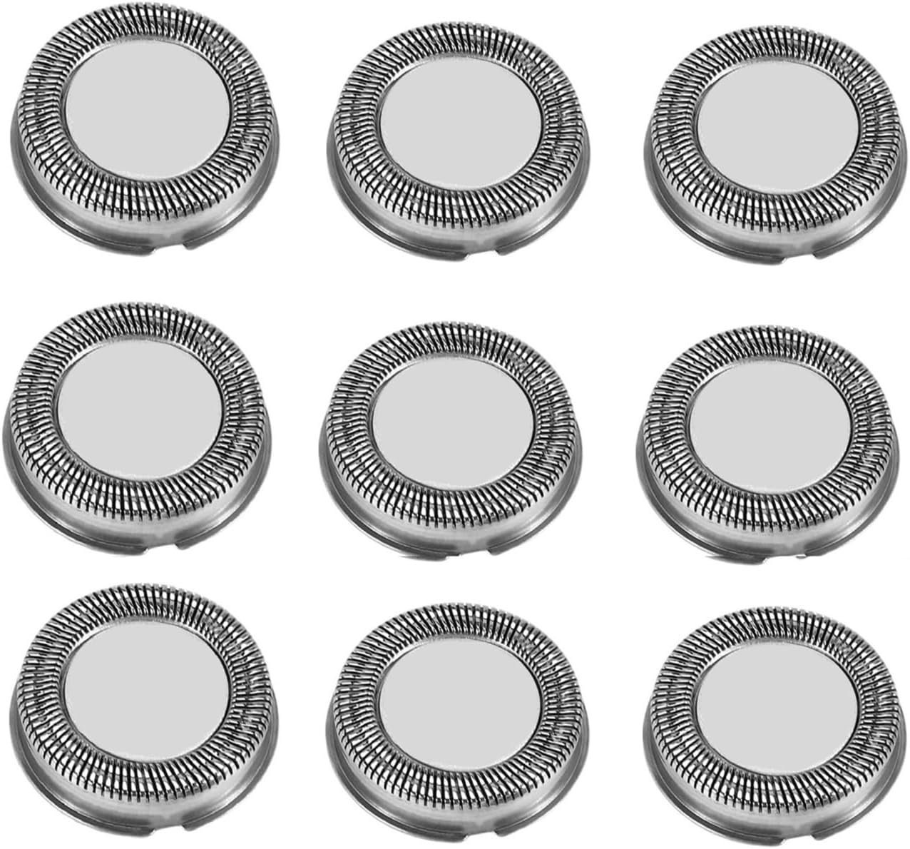Cabezal De Afeitado, Compatible Con Philips, Compatible Con Norelco, HQ56, HQ55, HQ4, HQ3, Accesorios De Repuesto For Cuchillas De Afeitar.(9pcs)